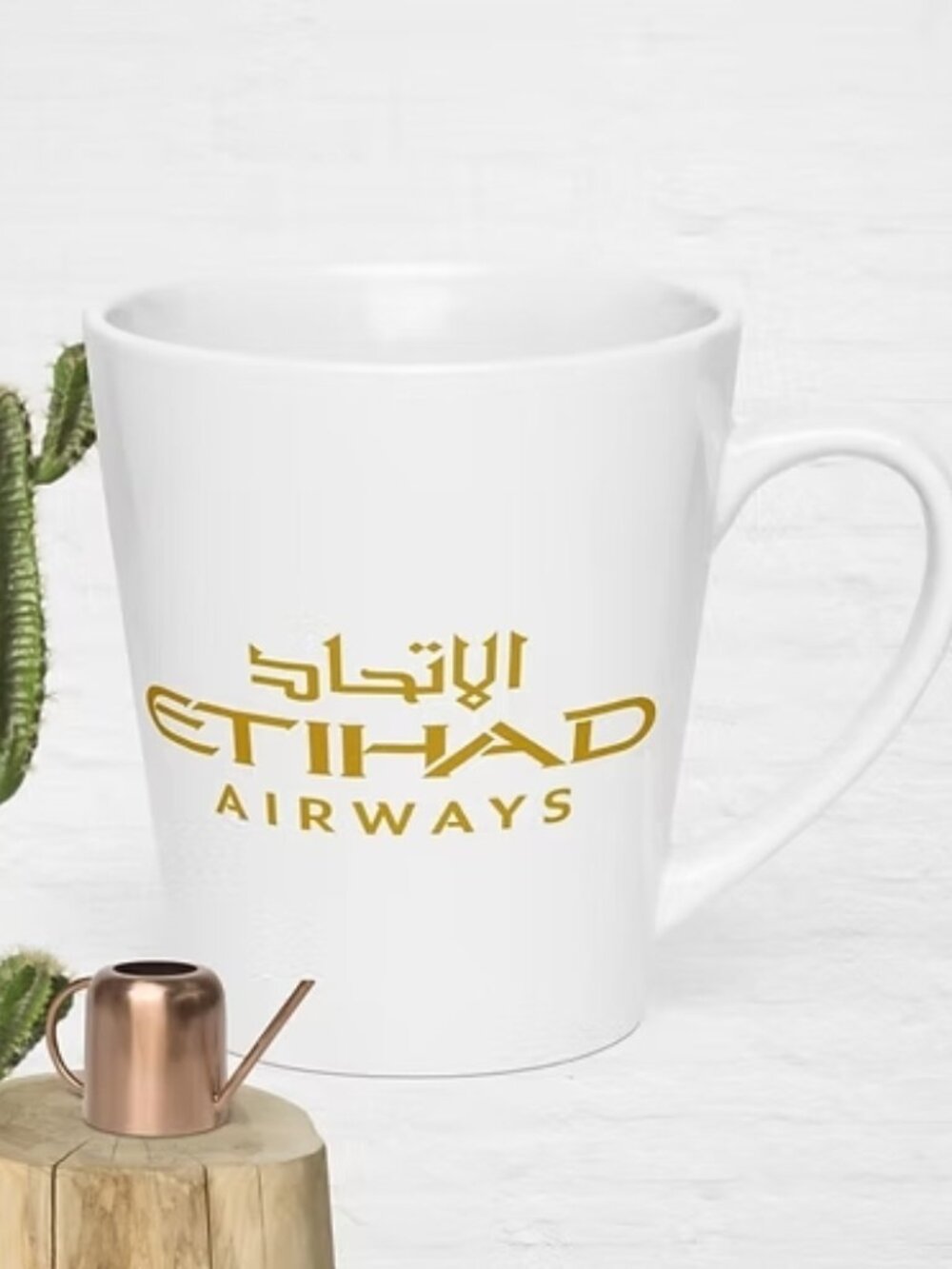 Etihad Airways Latte Coffee/Tea Mug